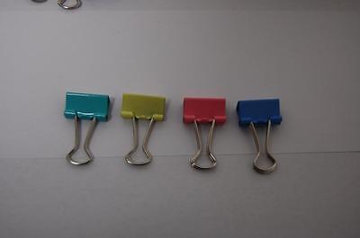 40pcs color 19MM(3/4") Binder Clips
