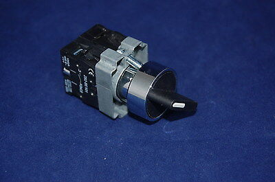 2PCS  22mm Select switch 3 Position  Fits XB2BD73C Selector Switch