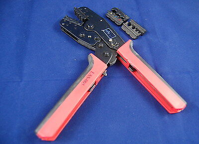 ENERGY SAVING RATCHET CRIMPING CRIMP ELECTRICAL TOOL PRESS PLIERS