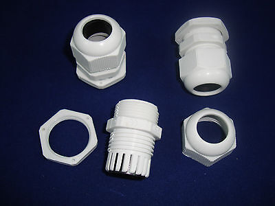 LOT OF 100PCS PG16 Waterproof  Cable Connector Gland Dia.10-14mm NYLON 66 94V-2
