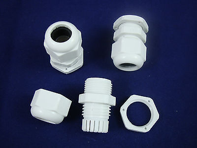 LOT OF 10PCS PG11 Waterproof  Cable Connector Gland Dia.5-10mm NYLON 66 94V-2