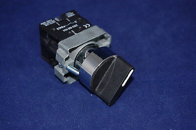 2PCS  22mm Select switch 3 Position  Fits XB2BD73C Selector Switch